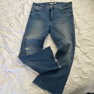 Whetherly Vintage Blue Flared Leg Jeans